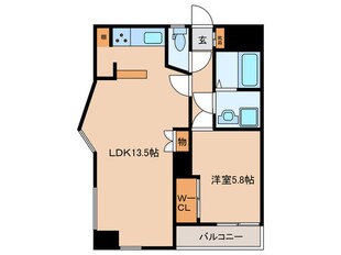 寿ゞやマンション大曽根（503）の物件間取画像